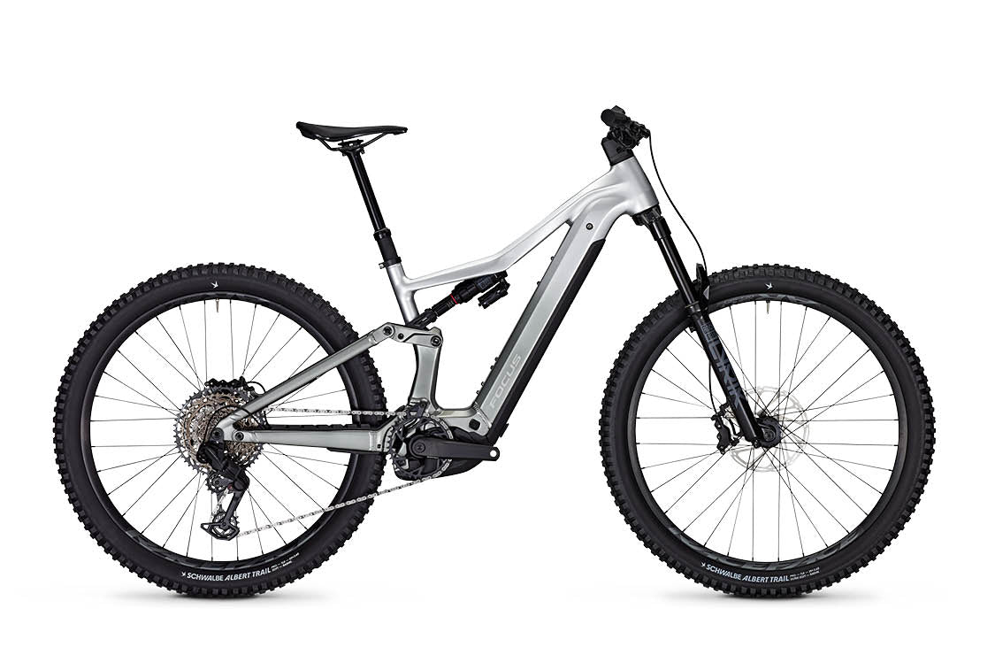 Focus F26 Jam2 6.8 All Mountain EMTB, Silver | Electric Bikes Brisbane