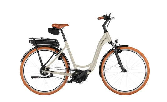 Riese & Muller Swing5 Vario E-Bike in Almond colour variant | Electric Bikes Brisbane