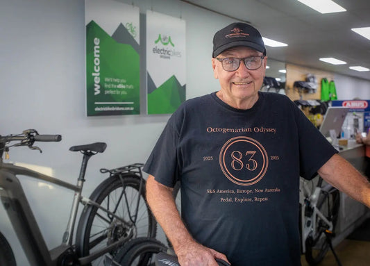 E-Biking Around Australia At 83: Robert Fletcher's Octogenarian Odyssey
