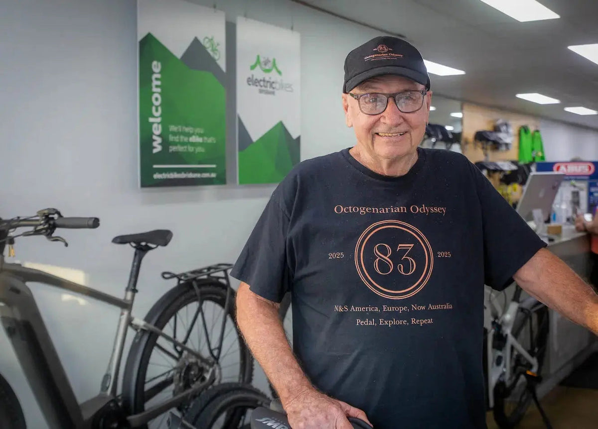 E-Biking Around Australia At 83: Robert Fletcher's Octogenarian Odyssey