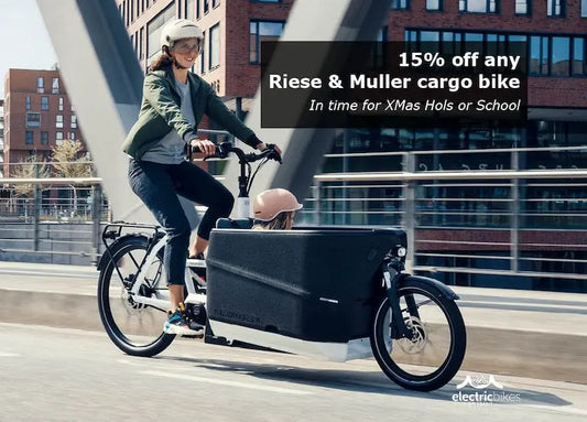 15% Off Riese & Müller Cargo E-Bikes – Limited Time Offer