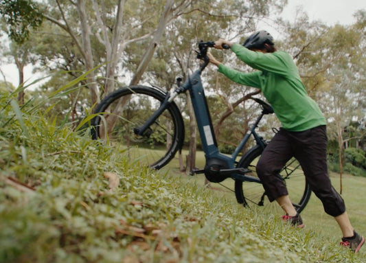 Using Walk Assist and Other Tips For Handling Your E-Bike