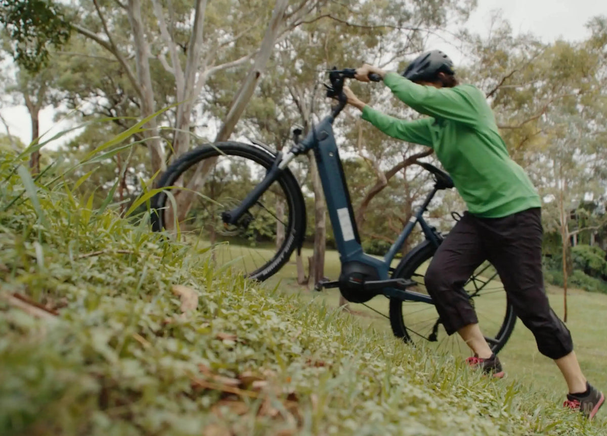 Using Walk Assist and Other Tips For Handling Your E-Bike