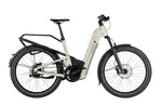 Riese & Müller Homage5 Vario Warm Silver full suspension E-Bike side profile Brisbane