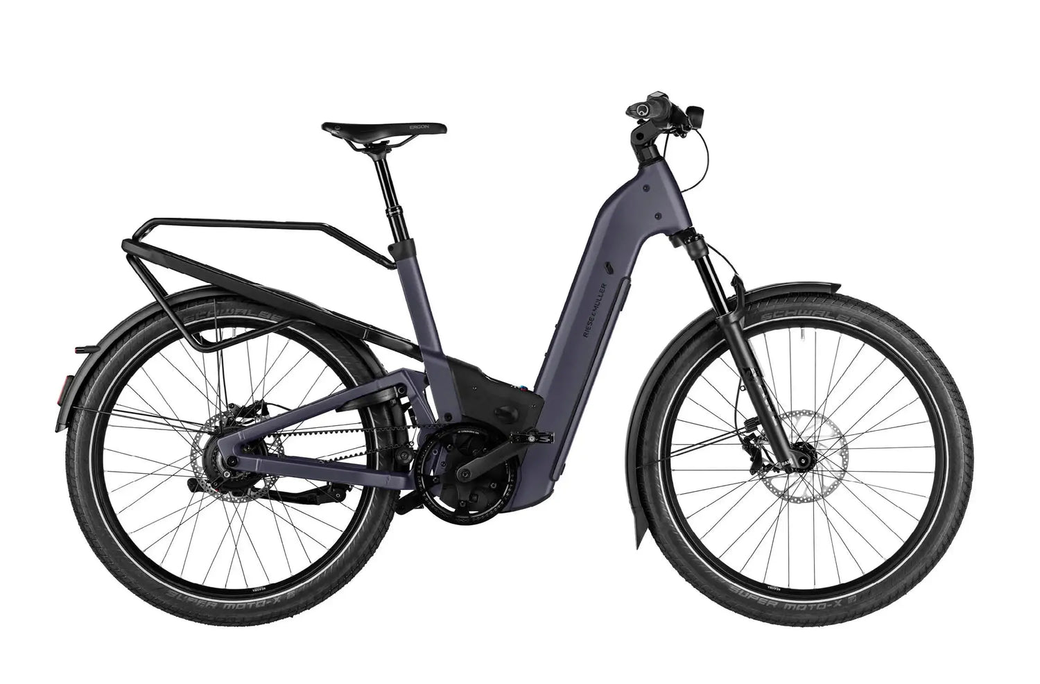 Riese & Müller Homage5 Vario Night full suspension E-Bike side profile Brisbane