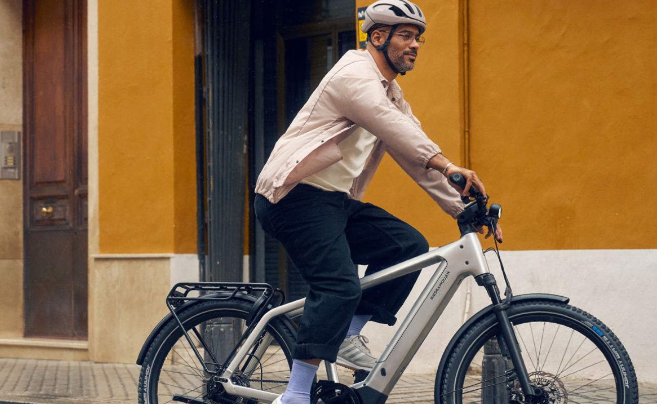 Riese & Müller Charger5 Vario Magnesium electric bike urban riding