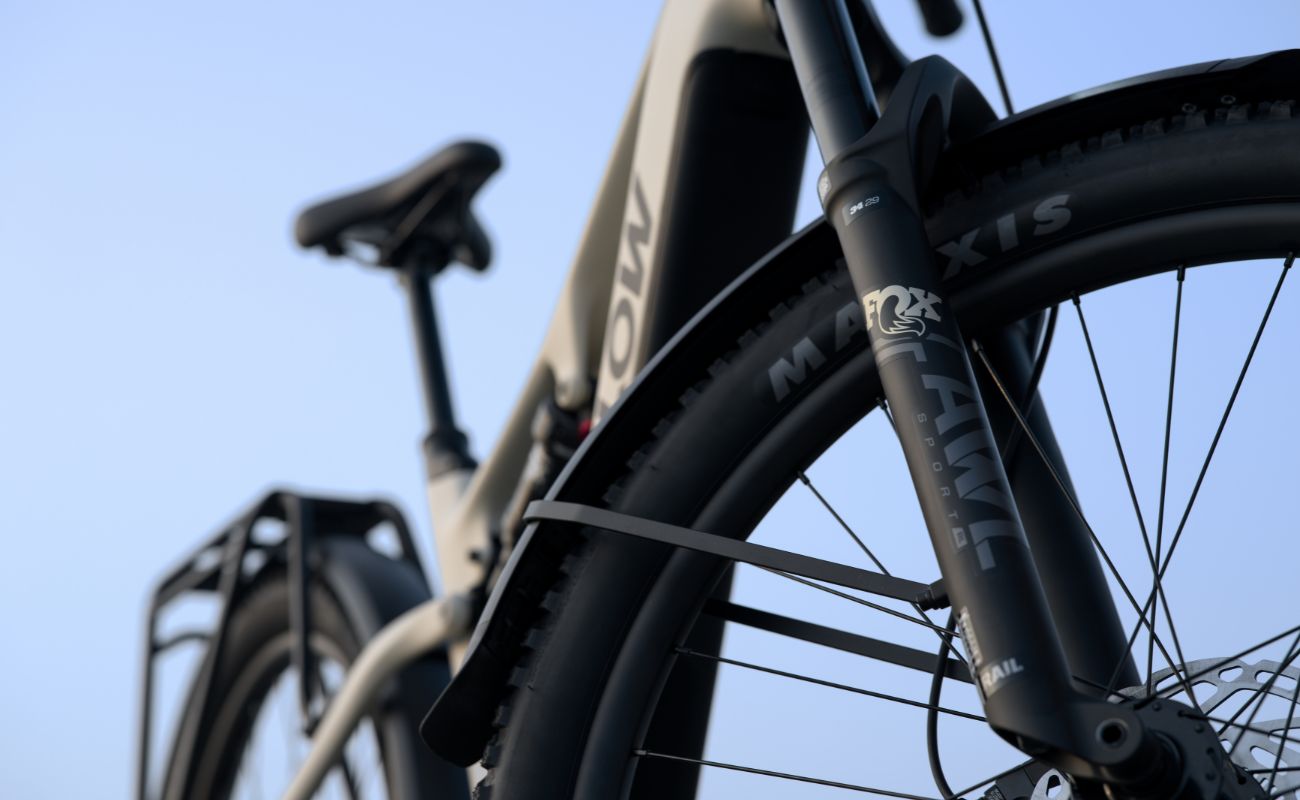 Amflow TL Carbon FOX AWL Sport suspension fork detail Brisbane