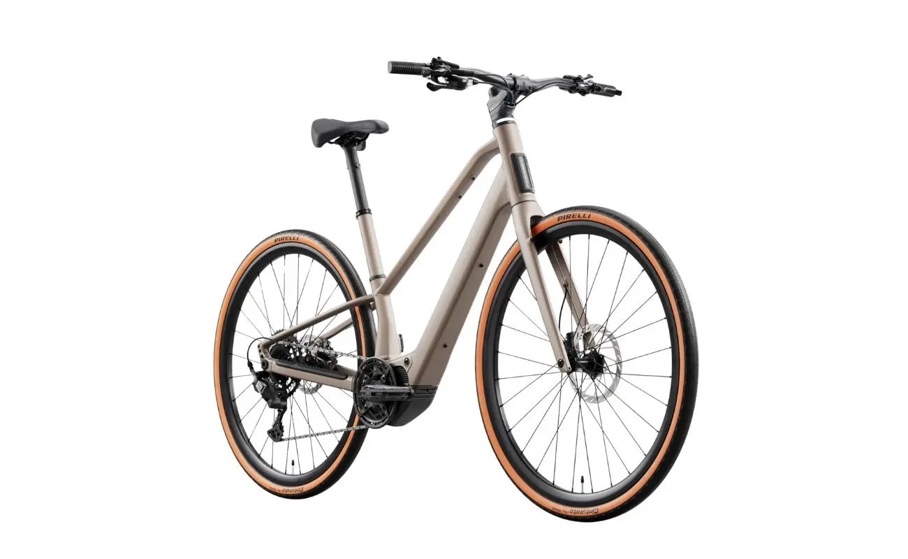 Orbea Carpe 25 E-Bike in Nickel Front View | Electric Bikes Brisbane