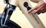 Riese & Müller Culture Biscuit Bosch CompactTube battery charging port detail