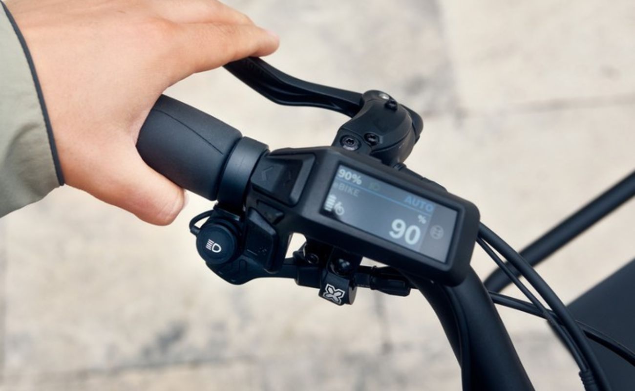 Riese & Müller Homage5 Rohloff Bosch Kiox 500 display and handlebar controls