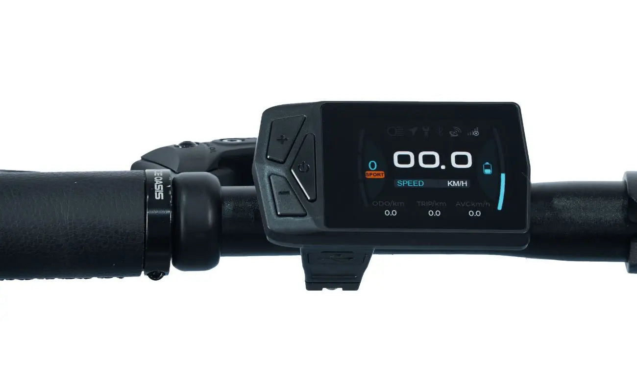 ADO Air 20 Ultra Folding EBike 2026 closeup console display | Electric Bikes Brisbane