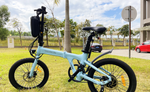 ADO Front Bag Lifestyle view | Electric Bikes Brisbane