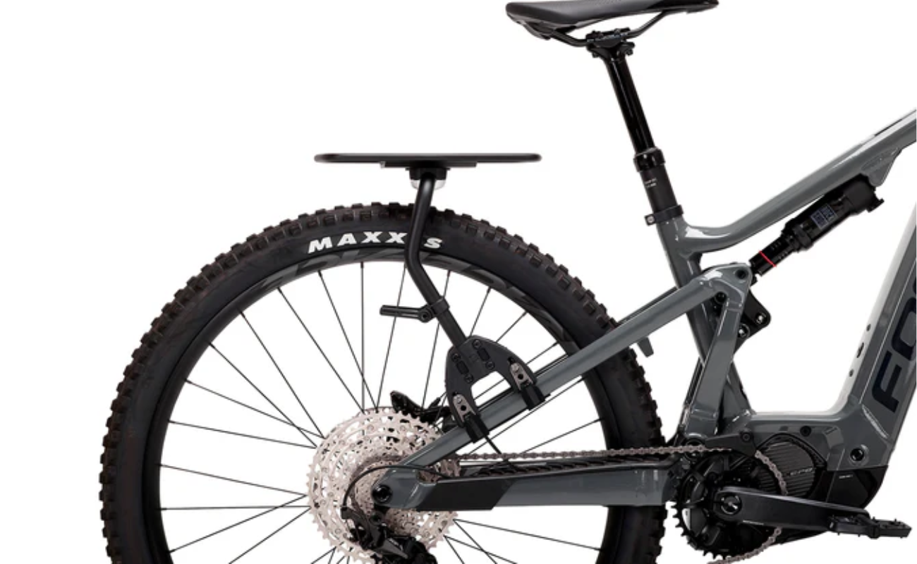 Aeroe Spider Pannier Rack Installed view | Electric Bikes Brisbane