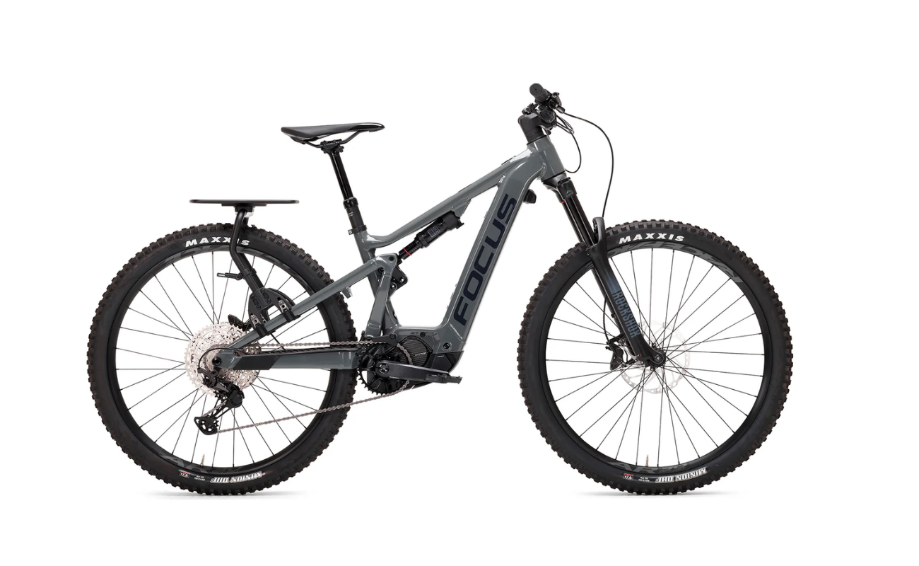 Aeroe Spider Pannier Rack installed in a focus emtb | Electric Bikes Brisbane