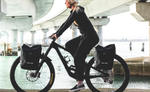 Aeroe Spider Pannier Rack Lifestyle view | Electric Bikes Brisbane