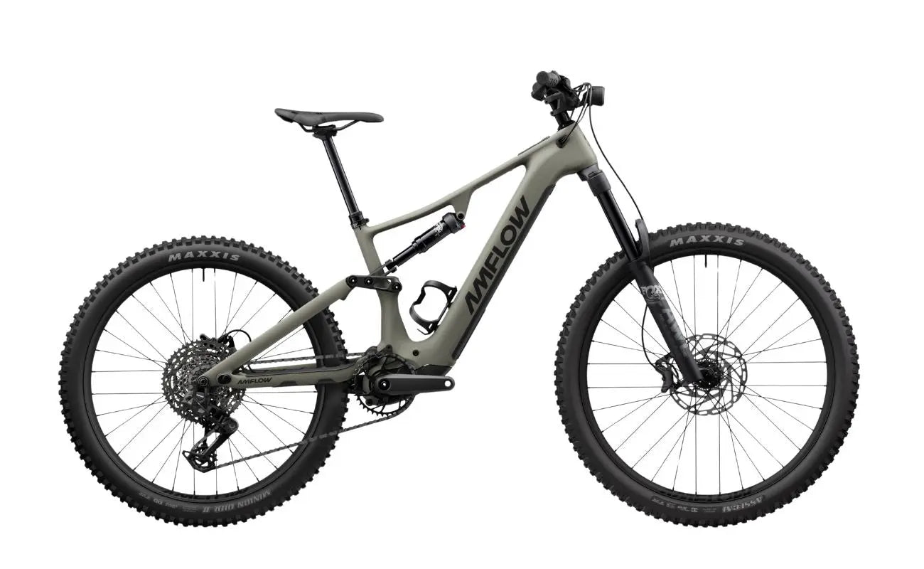 Amflow PR Carbon EMTB in Moss Green | Electric Bikes Brisbane