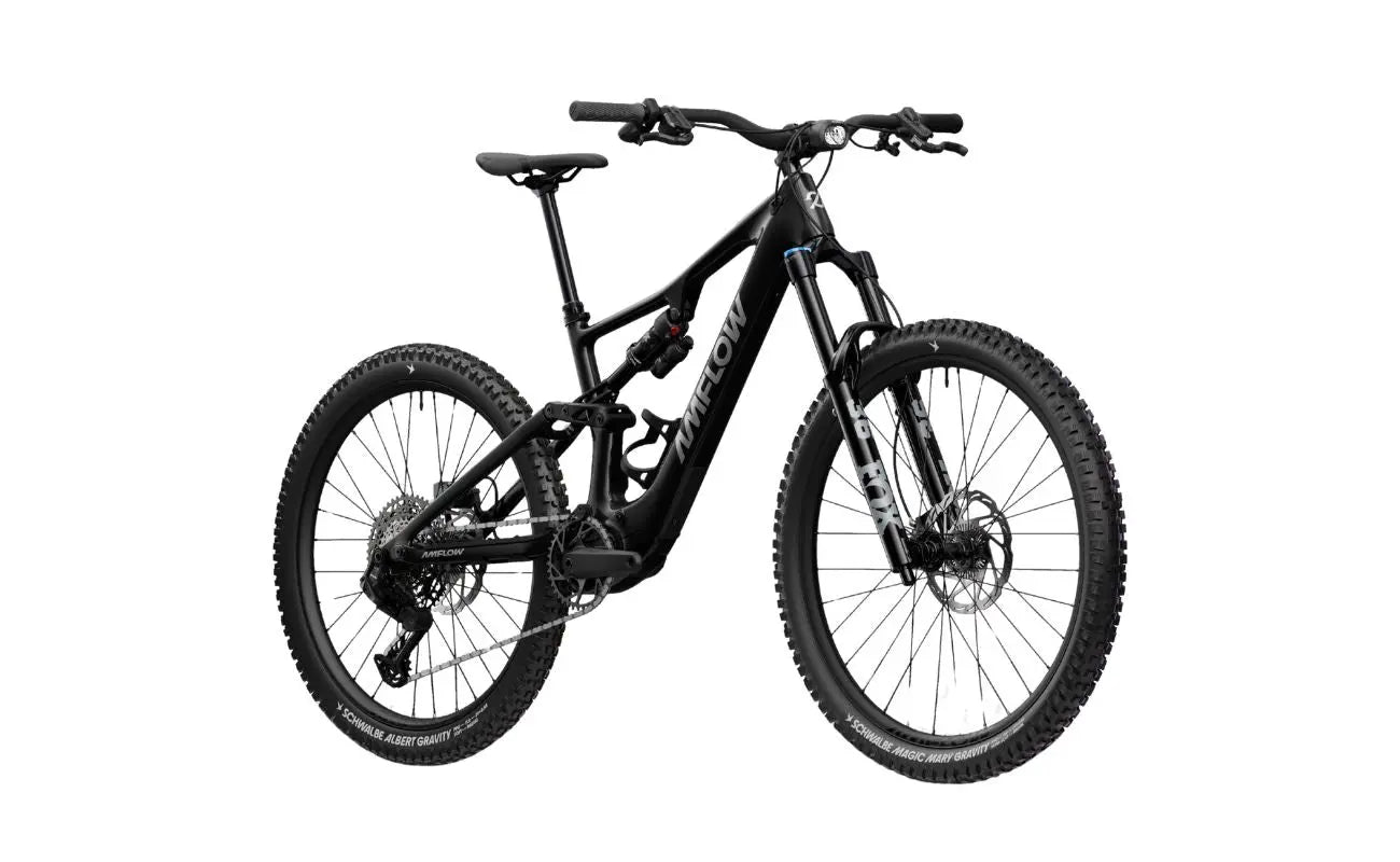 Amflow PX Carbon EMTB alt front view | Electric Bikes Brisbane