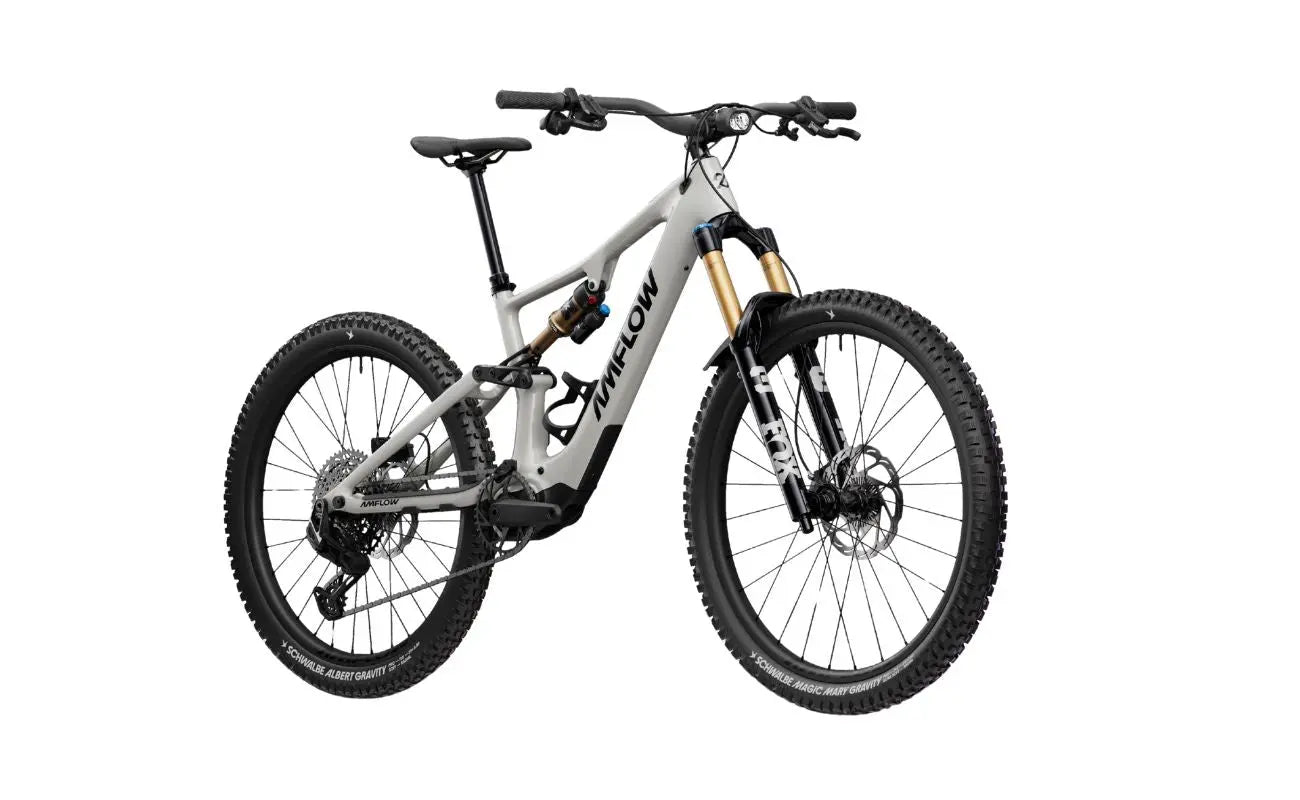 Amflow PX Carbon Pro EMTB alt front view | Electric Bikes Brisbane