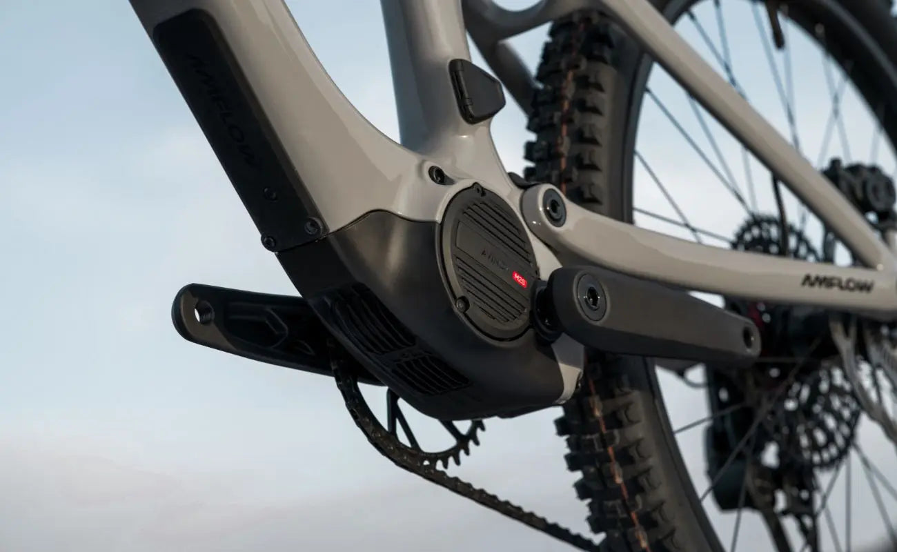 Amflow PX Carbon Pro EMTB close up motor | Electric Bikes Brisbane