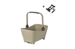 BASIL Buddy Dog Bicycle Basket MIK 2.0 Biscotti Brown