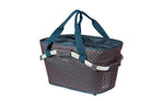 Basil Flair Carry All Rear Basket MIK, 22L, Navy View | Electric Bikes Brisbane