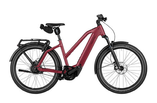 Riese & Muller Charger5 Mixte Vario EBike, Dark Red Matt | Electric Bikes Brisbane