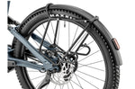 Close up of rear rack and wheel of Moustache Clutch SUV 150.7 EQ Pinion E-Bike| Electric Bikes Brisbane