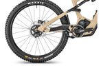 Close-up of rear of Clutch 160.7 electric mountain bike with Pinion PGU motor and chain drive | Electric Bikes Brisbane