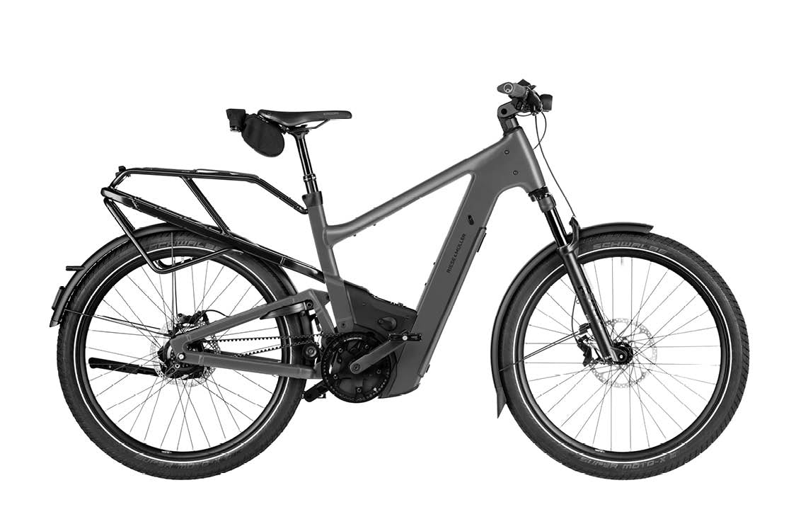 Riese & Muller Delite5 Rohloff ebike in stone grey | Electric Bikes Brisbane