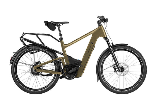 Riese & Muller Delite5 Vario electric bike in amber | Electric Bikes Brisbane