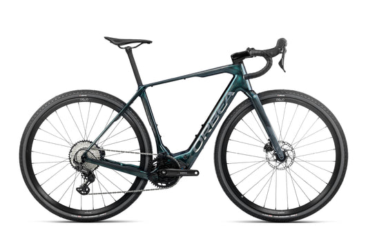 Orbea Denna M30 Carbon Gravel E-Bike, Green-Foggy Matt | Electric Bikes Brisbane