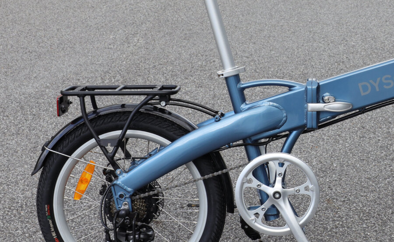 Dyson 20" Folding MIK Rear Rack installed | Electric Bikes Brisbane
