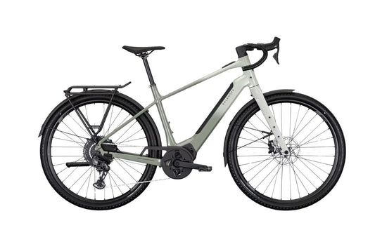 Kalkhoff Endeavour L Touring green electric bike side view Brisbane