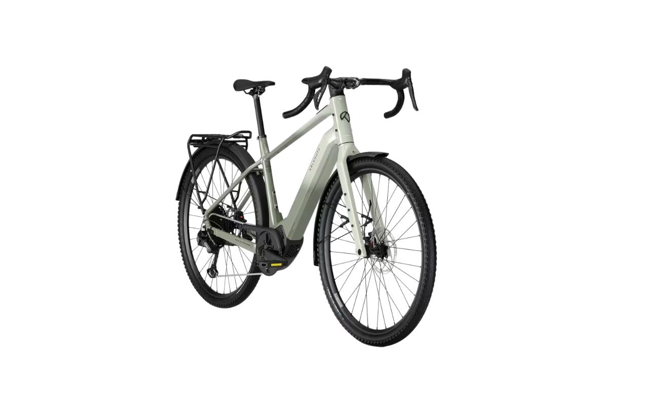 Kalkhoff Endeavour L Touring green electric bike front three-quarter view Brisbane