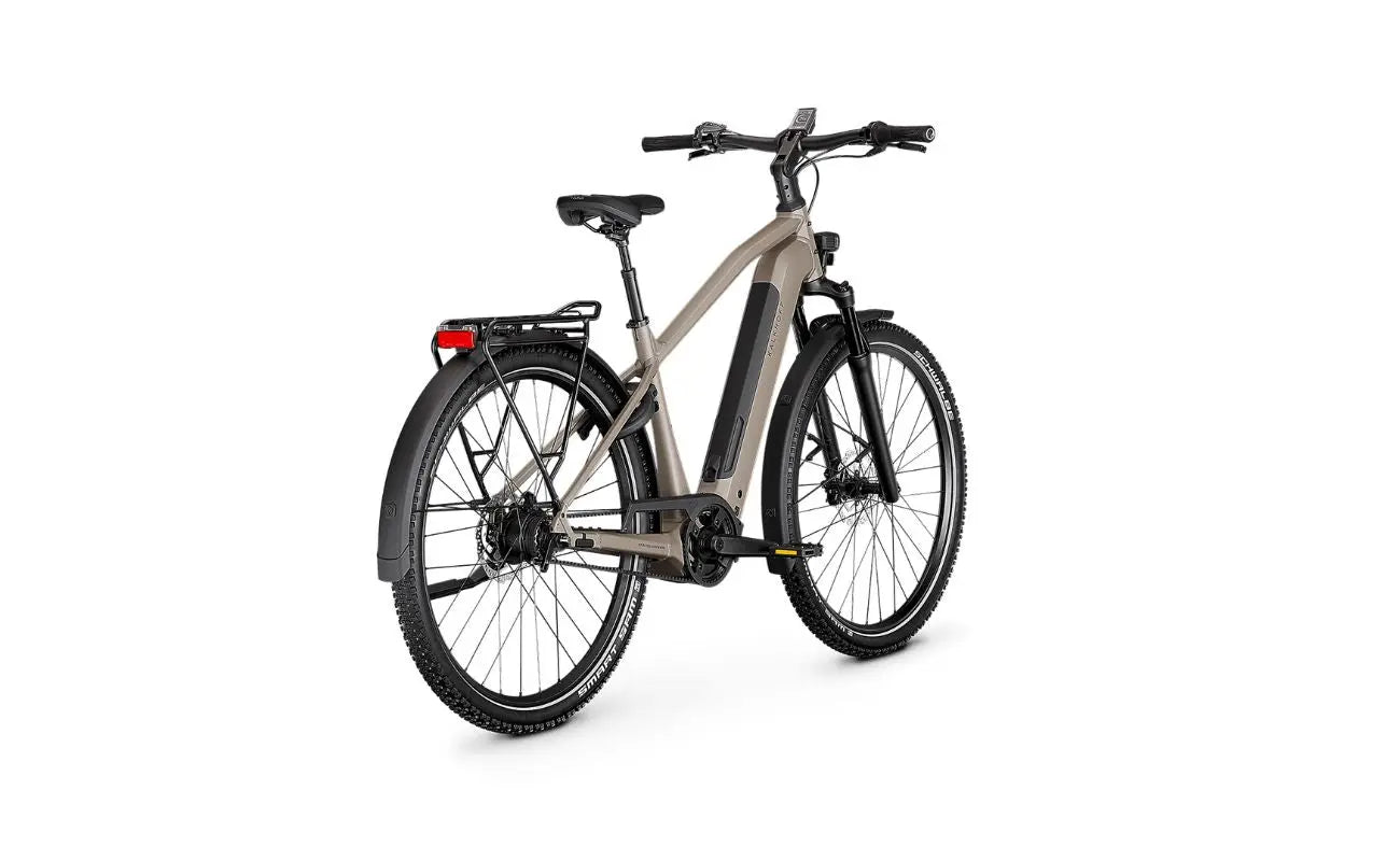Kalkhoff K26 Entice 3 Excite Belt Gents EBike, Grey Rear View | Electric Bikes Brisbane