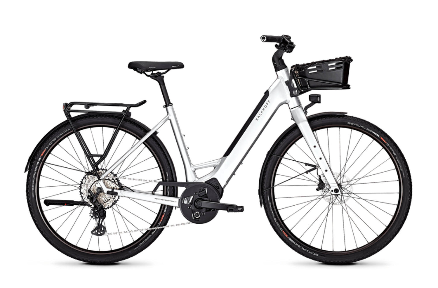 Kalkhoff Endeavour L.B Excite Wave with Front Rack | Electric Bikes Brisbane