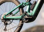 Close-up of the Focus Jam2 6.9 electric mountain bike drivetrain 