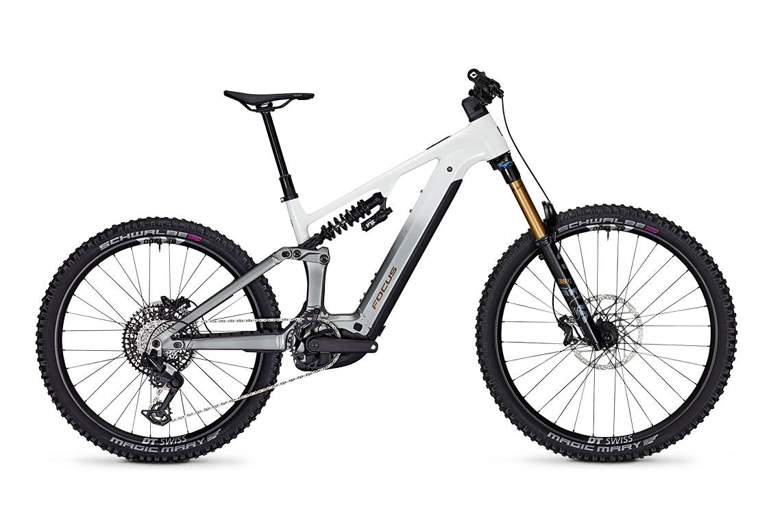 Focus F26 Sam2 6.9 Downhill EMTB, White | Electric Bikes Brisbane