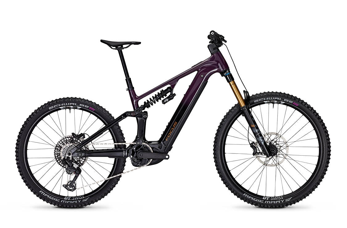 Focus F26 Sam2 6.9 Downhill EMTB, Dark Violet | Electric Bikes Brisbane