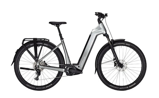 Focus F26 Aventura2 6.7 Wave E-Bike  Silver | Electric Bikes Brisbane