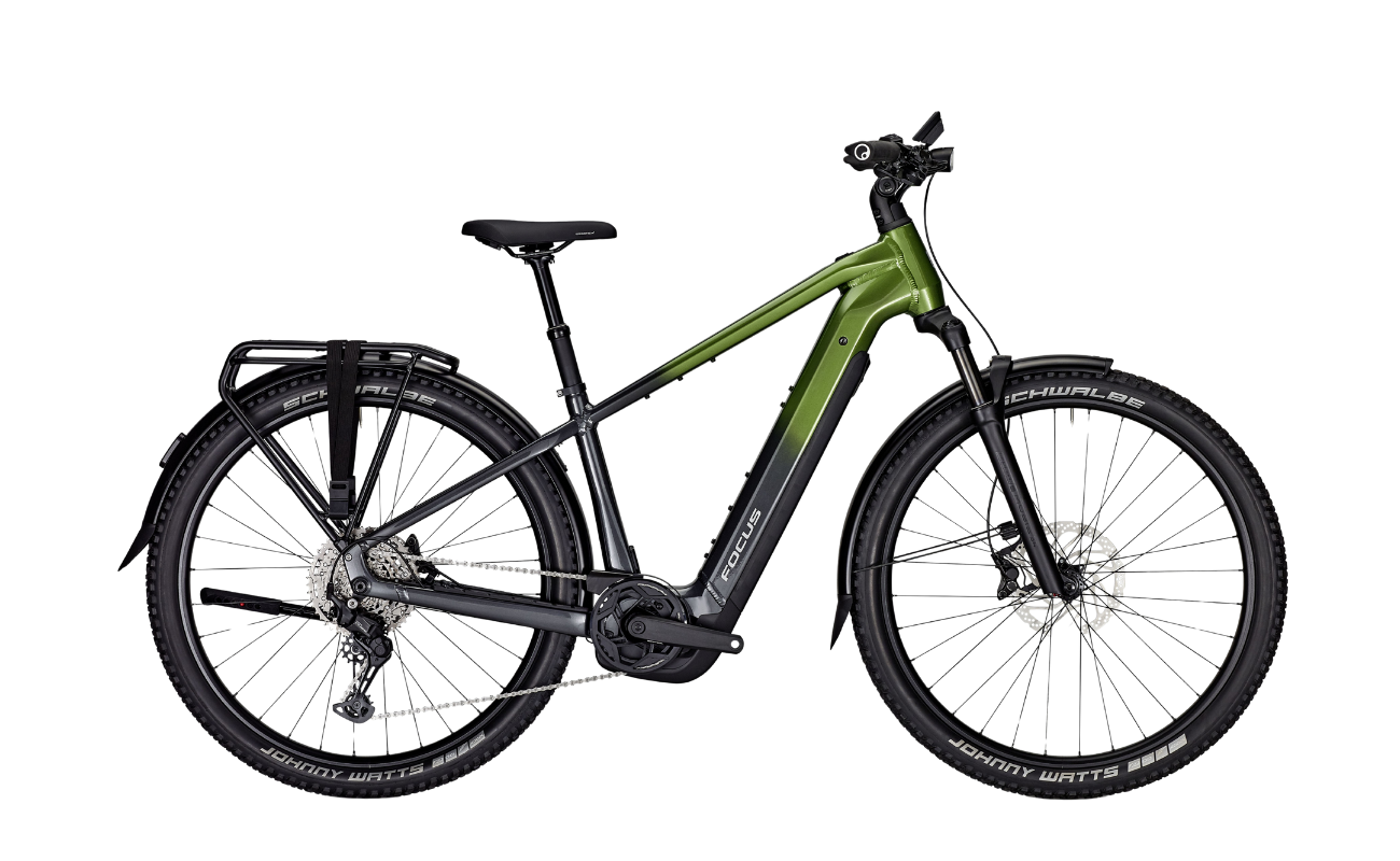 Focus F26 Aventura2 6.8 800Wh E-Bike Sprucegreen Colour Variant | Electric Bikes Brisbane