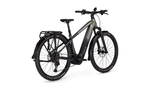 Focus F26 Aventura2 6.8 800Wh E-Bike SteelGrey Rear view | Electric Bikes Brisbane