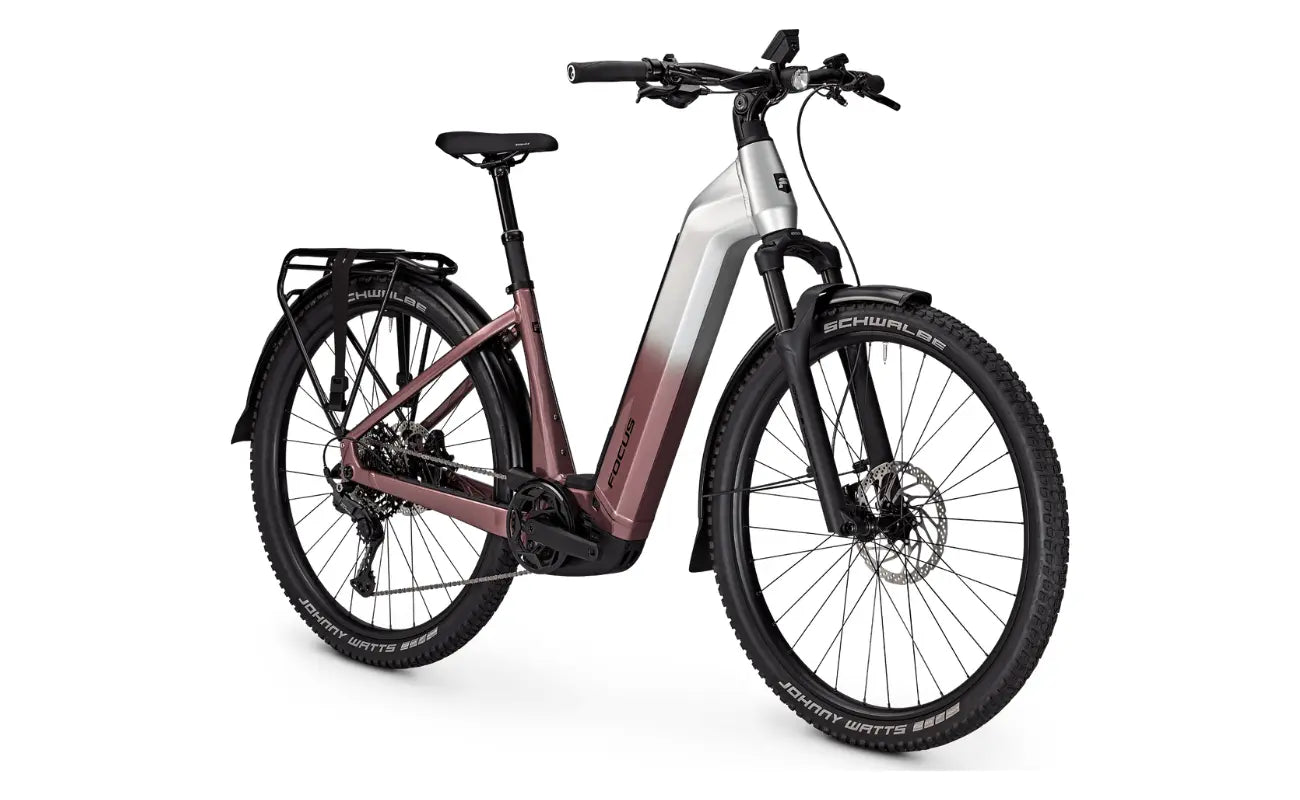 Focus F26 Aventura2 6.8 Wave 800Wh E-Bike Front View | Electric Bikes Brisbane