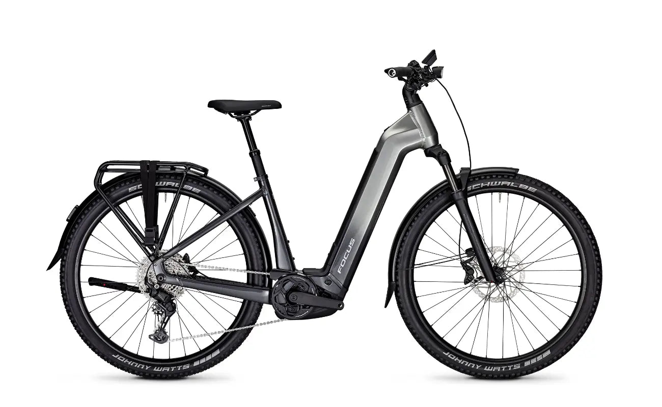 Focus F26 Aventura2 6.8 Wave 800Wh E-Bike, Steelgrey | Electric Bikes Brisbane