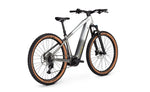 Focus F26 Jarifa2 6.7 Hardtail E-MTB, Silver Rear View | Electric Bikes Brisbane