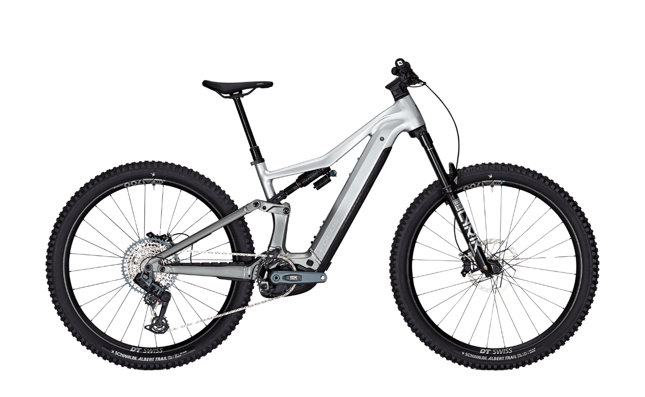 Focus F26 Jam2 6.0 EMTB Silver Colour Variant | Electric Bikes Brisbane
