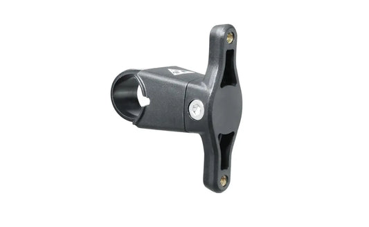 Black metal clamp on a white background | Electric Bikes Brisbane