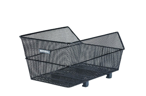 Basil Cento Rear Basket WSL Black