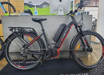 Earth T-Rex 650B Mixie Trekking eBike with second battery mounted at Electric Bikes Brisbane