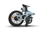 ADO Air 20 Lightweight Folding EBike | Blue Folded | Electric Bikes Brisbane